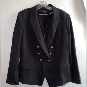 White House Black Market Double Breasted Blazer